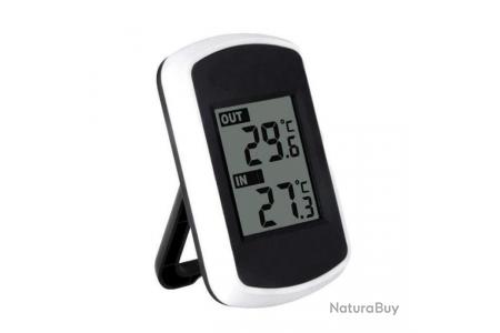 Thermomètre numérique sans fil Accu-Temp avec horloge