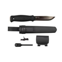 Couteau Mora Garberg Black Blade et kit de survie