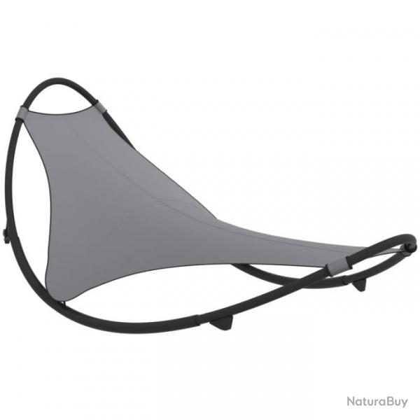 Transat design chaise longue bain de soleil lit de jardin terrasse meuble d'extrieur  bascule ave