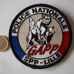 écusson Groupe d'Appui à la Police de Proximité (GAPP) LILLE
