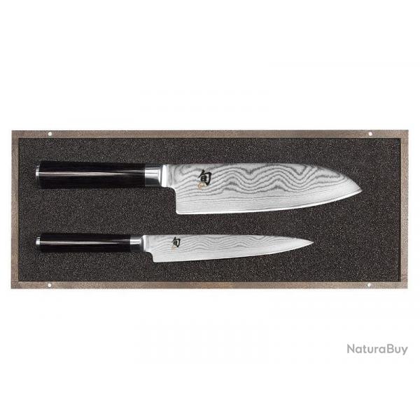 Set 2 couteaux "Shun Classic" damas (DM.0701 + DM.0702) [Kai]