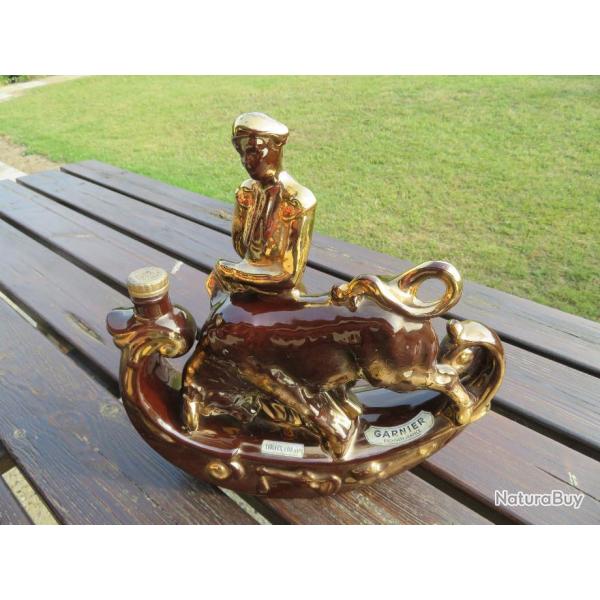 VINTAGE - Ancienne bouteille a liqueur modle "Torador" avec tiquette d'origine - (Made in Italy)