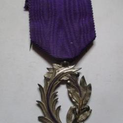 Médaille Palmes Académiques (argenté)