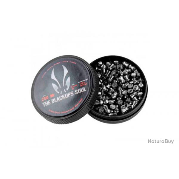 250 Plombs tête pointue 5.5mm Black Ops