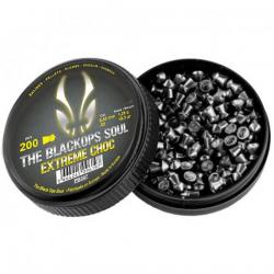 200 Plombs The Black Ops Soul EXTREM CHOC 5.5 mm