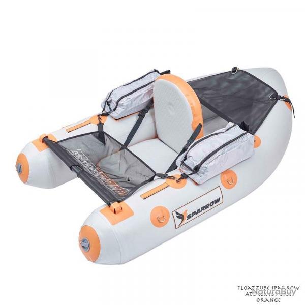 Float Tube Tubeless Sparrow Attack 165 Gris Orange