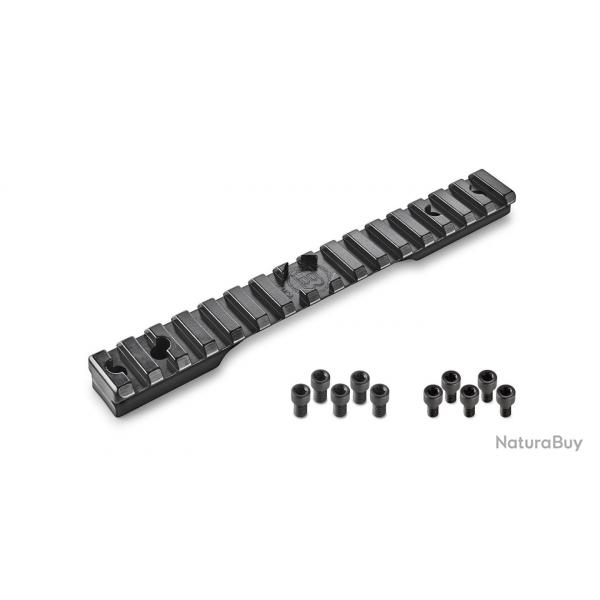 Rail en Acier Carbon 0 MOA pour Carabine Bergara - Action Longue