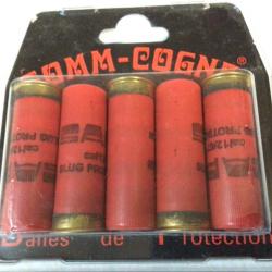 GOMM COGNE À BALLE CAOUTCHOUC CAL 12 /67