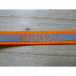 Gravure Collier chien Biothane