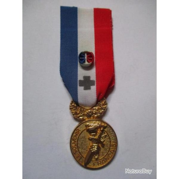 Mdaille Le Souvenir Militaire Franais (4)