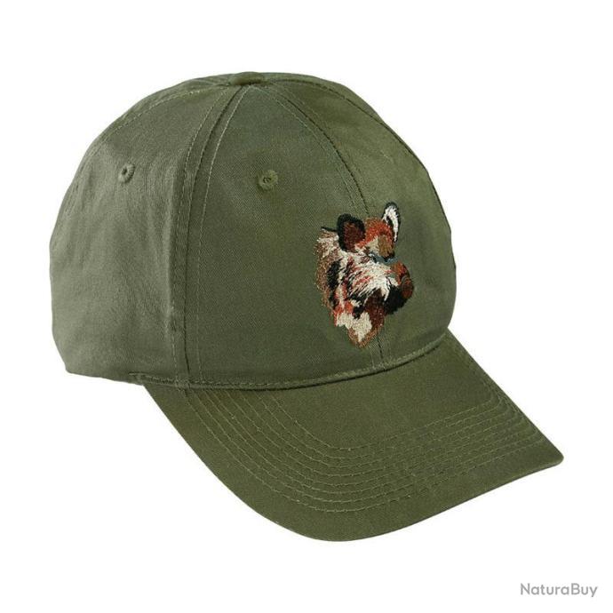 Casquette de Chasse Brodée Sanglier Percussion