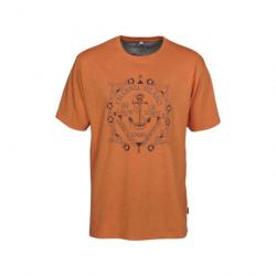 T shirt Idaho Guernsey Orange