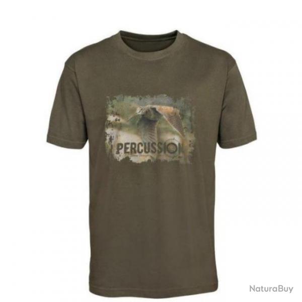 Tee shirt Percussion Srigraphie chasse Bcasse