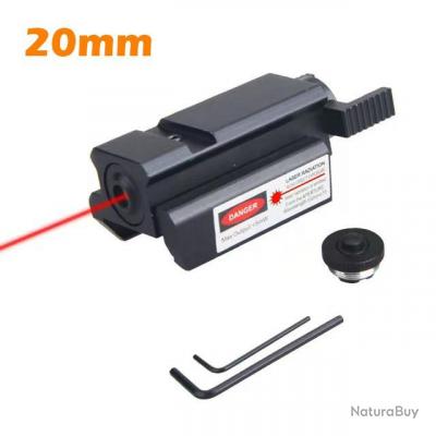 Viseur Laser Rouge Visée Laser Fusil Laser portée avec gratuits Dovetail  Montage 8 Chiffre Chasse - Lasers, pointeurs et lampes tactiques (8973120)