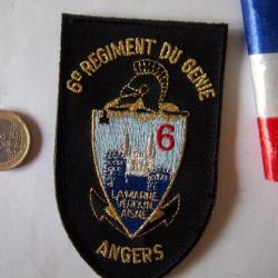 6 éme régiment du génie écusson militaire collection