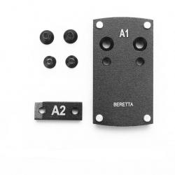 Embase plaque interface adaptatrice sur hausse pour Beretta 92 - Montage ADE Frenzy