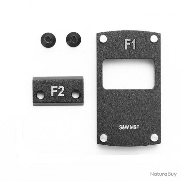 Embase plaque interface adaptatrice sur hausse pour Smith & Wesson M & P SD40VE - Montage ADE Frenzy
