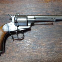 Revolver à broche / Lefaucheux type 1854-1858 - Fabrication E Lefaucheux Inon Breveté - cal 12 mm