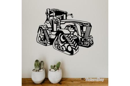 Modèle Tracteur Vintage En Fer Forgé - Décoration Main - Artisanat Métal - Cadeau Créatif