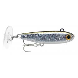 Poisson Nageur Fiiish Power Tail 3cm 3cm Silver Glitter Slow 6g