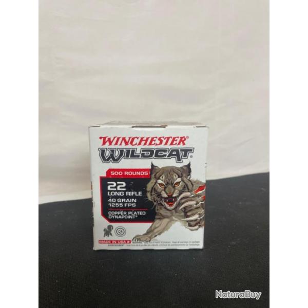 OP Wildcat ! - Munitions Winchester WildCat - Cal. 22 LR x1 boite