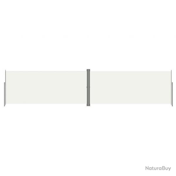 Auvent paravent store brise-vue latral rtractable de patio jardin terrasse balcon protection visu