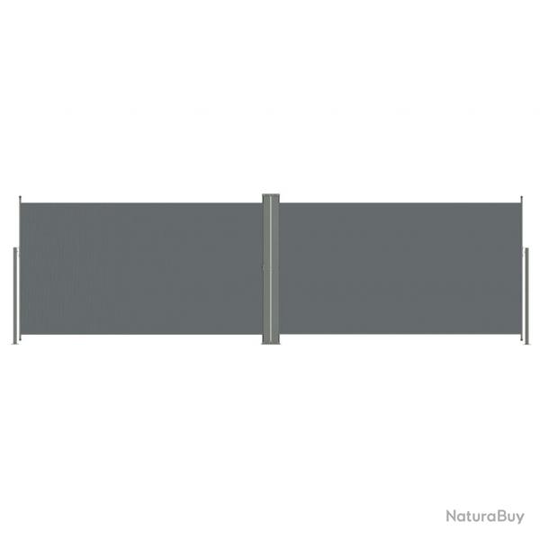 Auvent paravent store brise-vue latral rtractable de patio jardin terrasse balcon protection visu