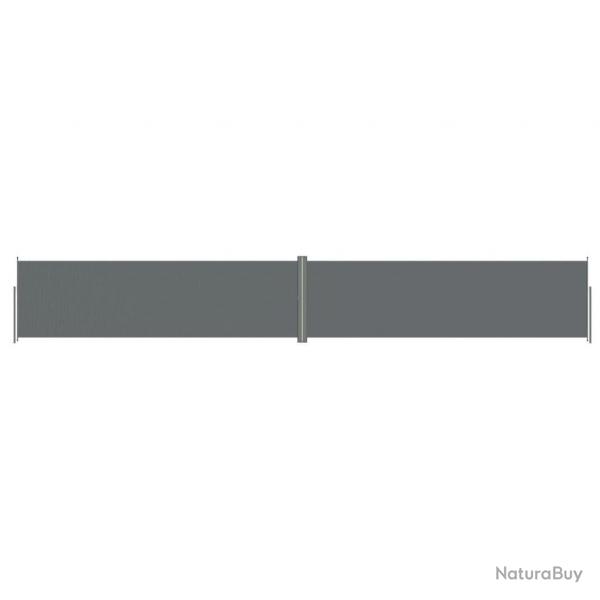 Auvent paravent store brise-vue latral rtractable de patio jardin terrasse balcon protection visu