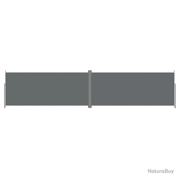 Auvent paravent store brise-vue latral rtractable de patio jardin terrasse balcon protection visu