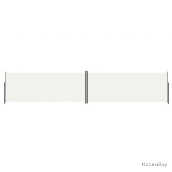 Auvent paravent store brise-vue latral rtractable de patio jardin terrasse balcon protection visu