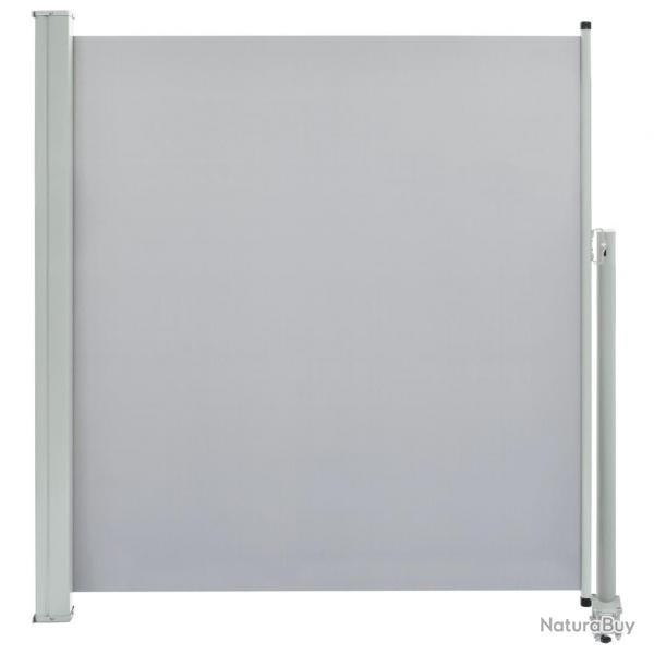 Auvent paravent store brise-vue latral rtractable de patio jardin terrasse balcon protection visu