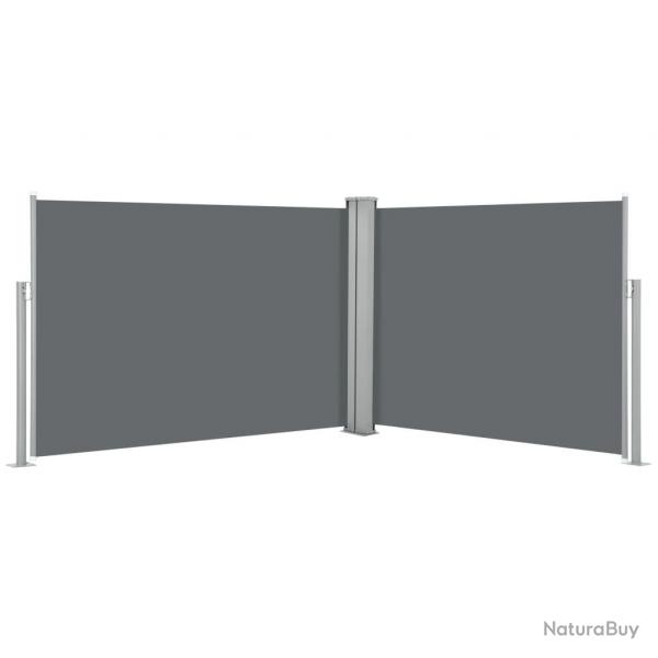 Auvent paravent store brise-vue latral rtractable de patio jardin terrasse balcon protection visu