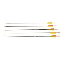 5 flèches 26" pour tous types d'arcs fibre de verre HQ 68cm