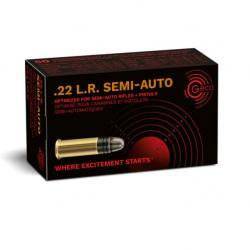 2500 Cartouches à balle Geco 22LR semi-auto 