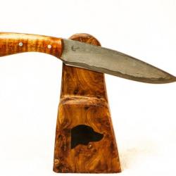 Couteau artisanal forgé, fabrication française (2)