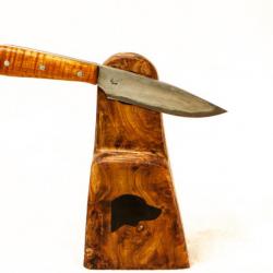 Couteau artisanal forgé, fabrication française (3)