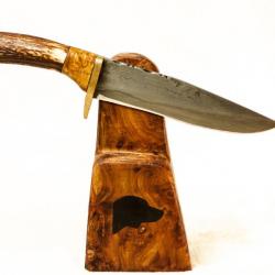 Couteau artisanal forgé, fabrication française (7)