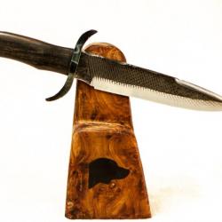 Couteau artisanal forgé, fabrication française (10)