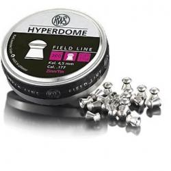 Plombs RWS hyperdome cal.4,5 0.36g 5.5gr par 200