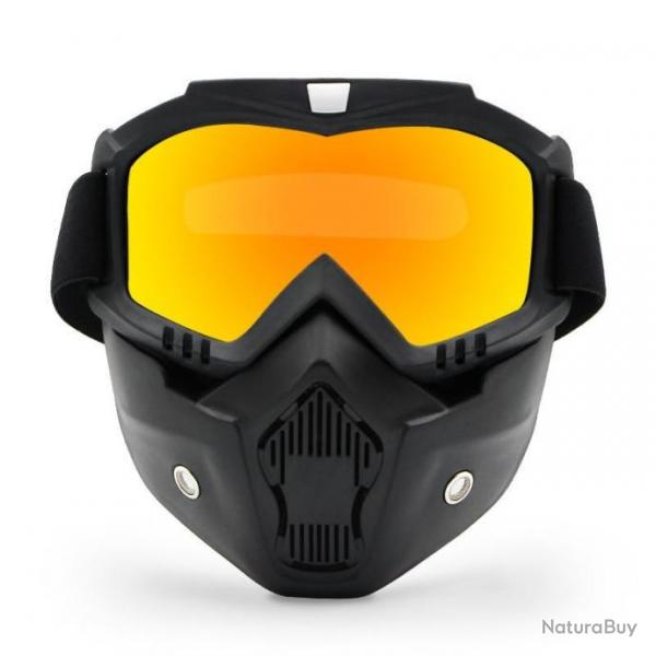 Masque Anti UV Lunettes de Protection Airsoft Lentilles Halo Confortable Paintball Neuf