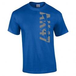 T-shirt AK 47 kalachnikov - Bleu