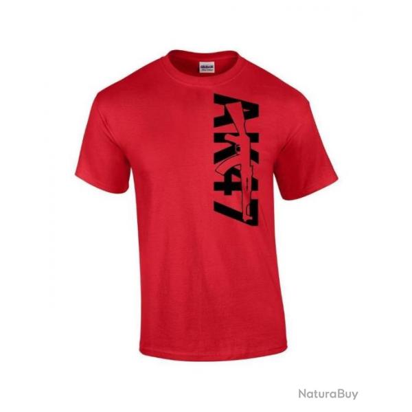 T-shirt AK 47 kalachnikov - Rouge