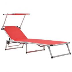 Transat chaise longue bain de soleil lit de jardin terrasse meuble d'extérieur pliable 186 cm avec