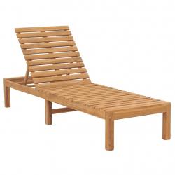 Transat chaise longue bain de soleil lit de jardin terrasse meuble d'extérieur bois de teck solide