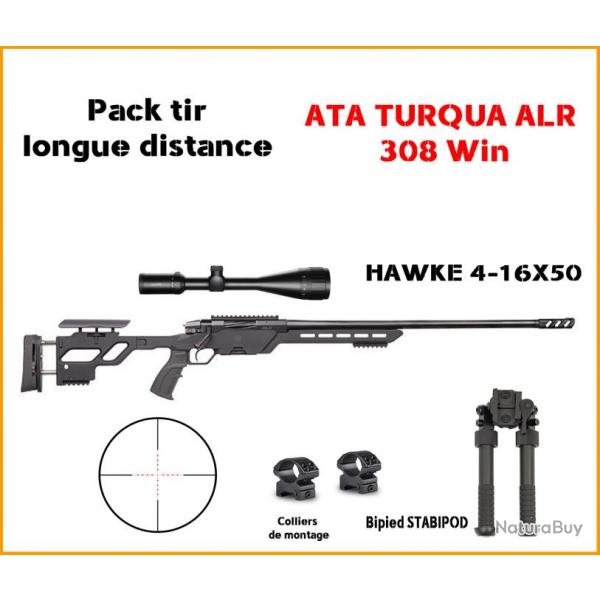 Pack "TLD" ATA TURQUA ALR 308 win + Hawke 4-16x50 IR Montage mdium