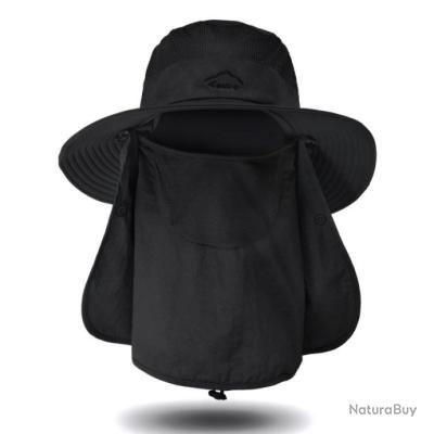 Casquette De Soleil Broner Lookout Point Avec Protège-nuque Vert Olive - Taille Unique, Protection Solaire Optimale