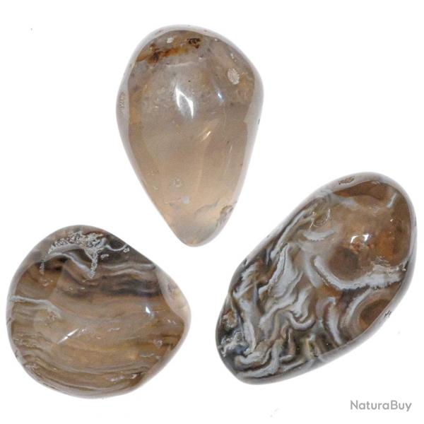 Pierres roules agate  eau (enhydre) - 3  4 cm - A l'unit
