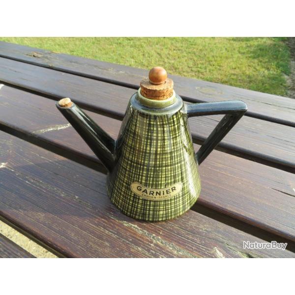 VINTAGE - Verseuse  liqueur modle thire en cramique de marque GARNIER (Vers 1950-60)