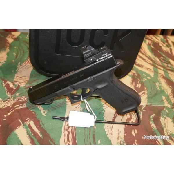 Pistolet GLOCK 17 Gen5 avec point rouge BURRIS Fastfire 4 et platine Outer Impact