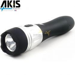Tazer lampe torche 5 000 000 VOLT avec lampe LED AKIS (marque française)